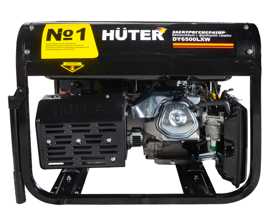 Портативный бензогенератор HUTER DY6500LXW (с функцией сварки) — изображение 6