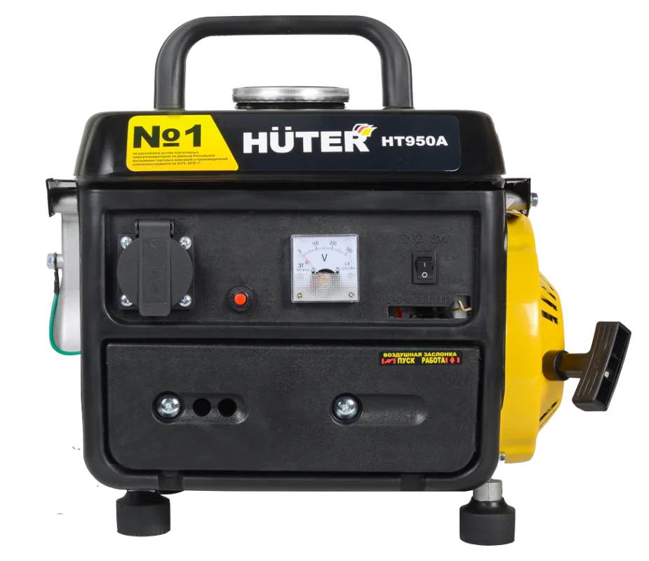 Портативный бензогенератор Huter HT950A — изображение 3