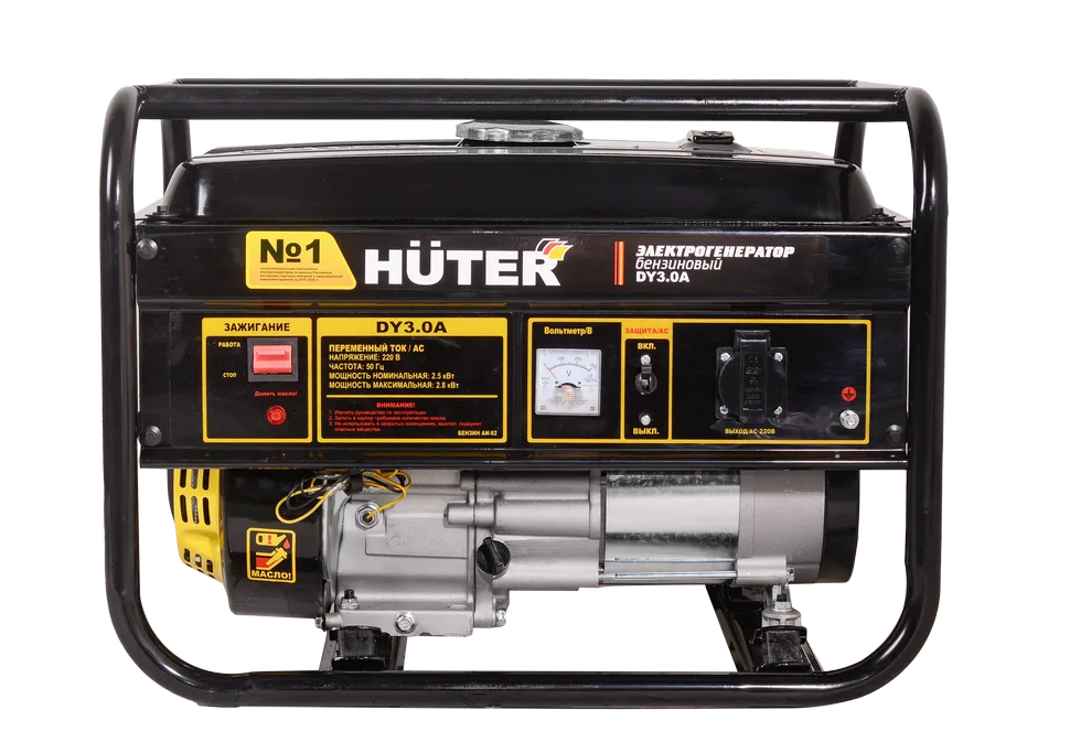 Бензиновый генератор Huter DY3.0A — изображение 5