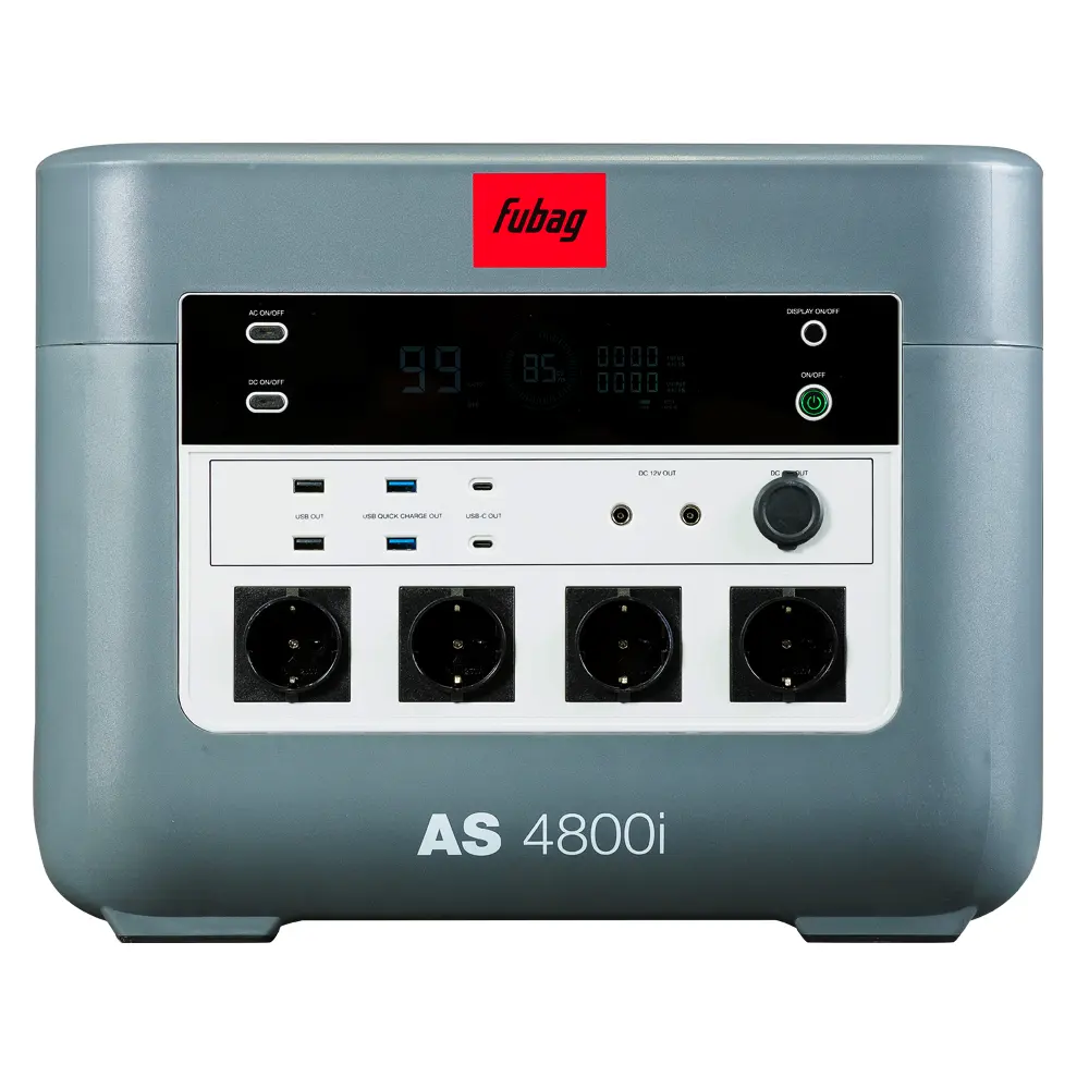 Аккумуляторная портативная электростанция FUBAG AS 4800i (аккумулятор LiFePO4) — изображение 4