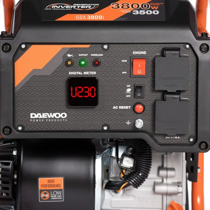 Генератор бензиновый инверторный DAEWOO GDA 3800i — изображение 10