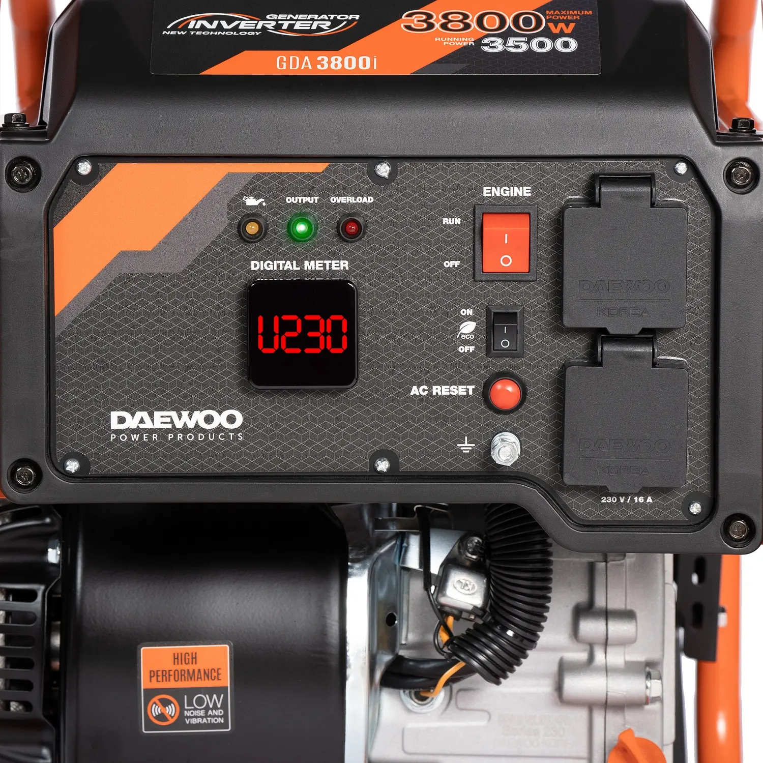 Генератор бензиновый инверторный DAEWOO GDA 3800i — изображение 10