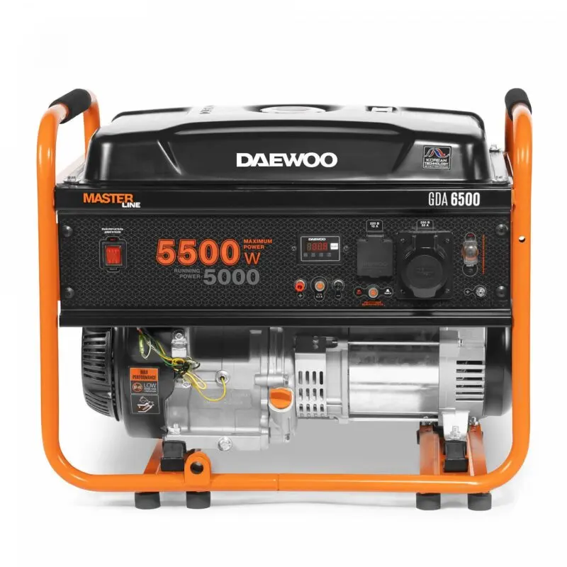 Генератор бензиновый DAEWOO GDA 6500 — изображение 3